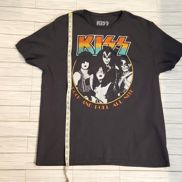 Mens/Unisex KISS dark gray graphic tee size XL. - Picture 11 of 12